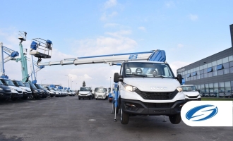 Socage Forste 23T braccio piattaforme aeere autocarrata