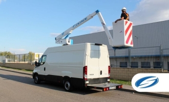 Furgone con cestello ForSte 12VT basket Socage