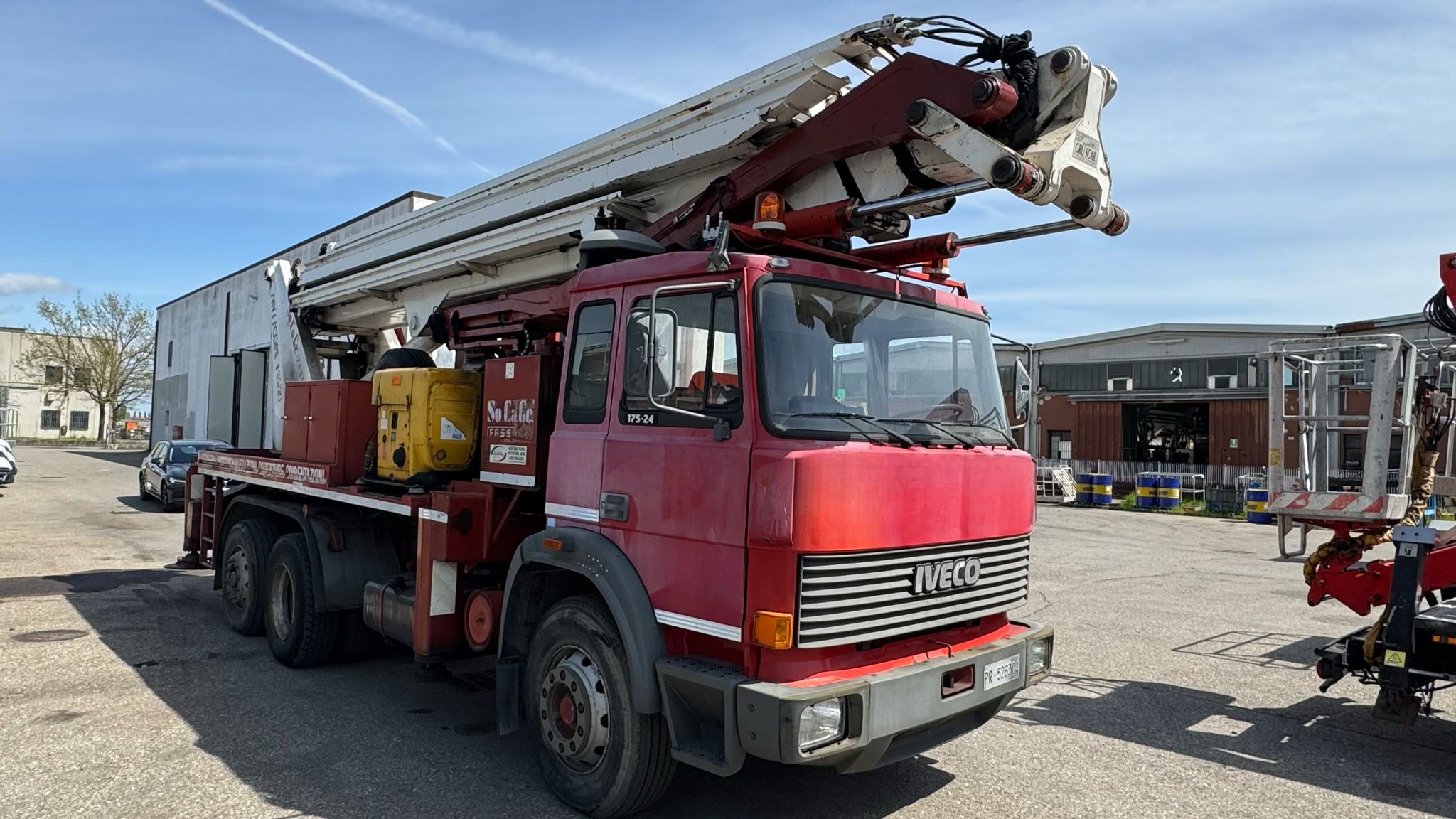 camion con cestello ForSte 20D speed Socage