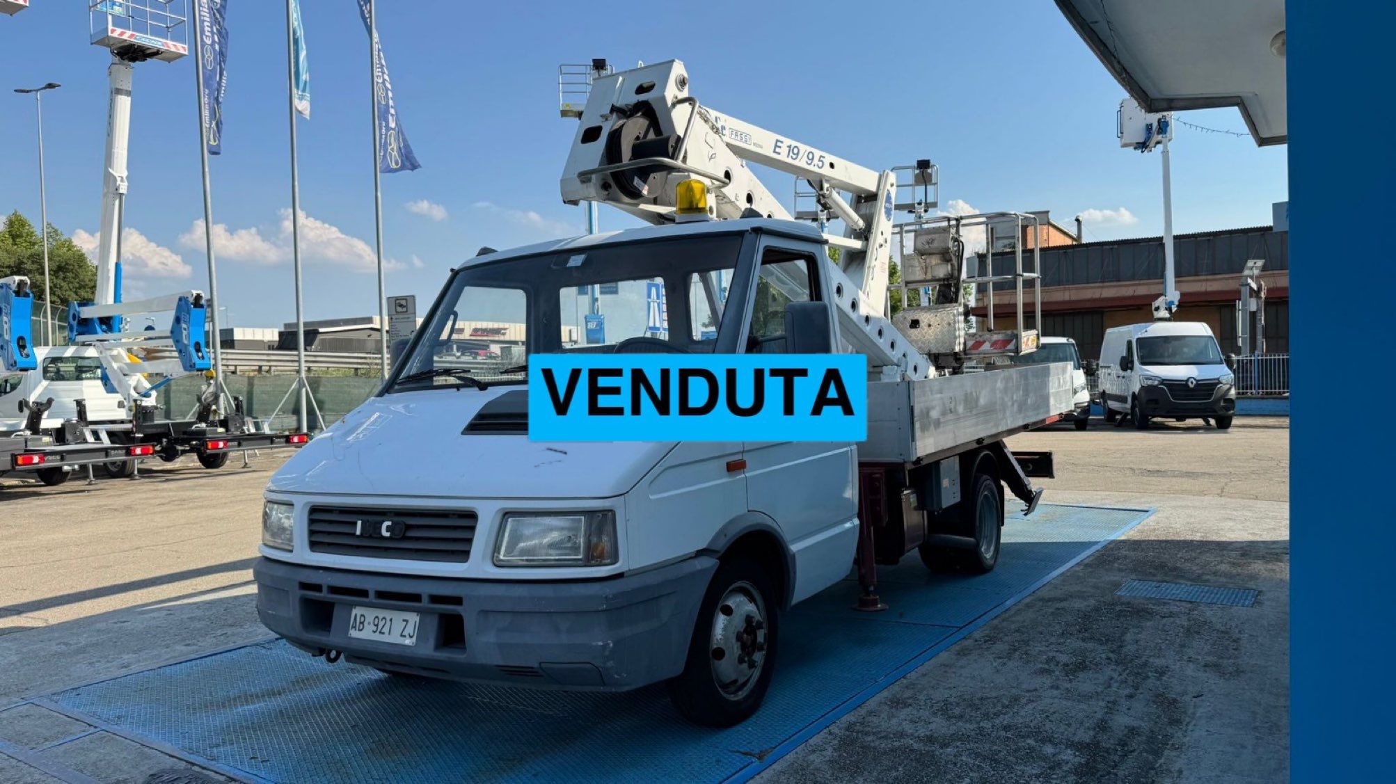 camion con cestello ForSte 20D speed Socage