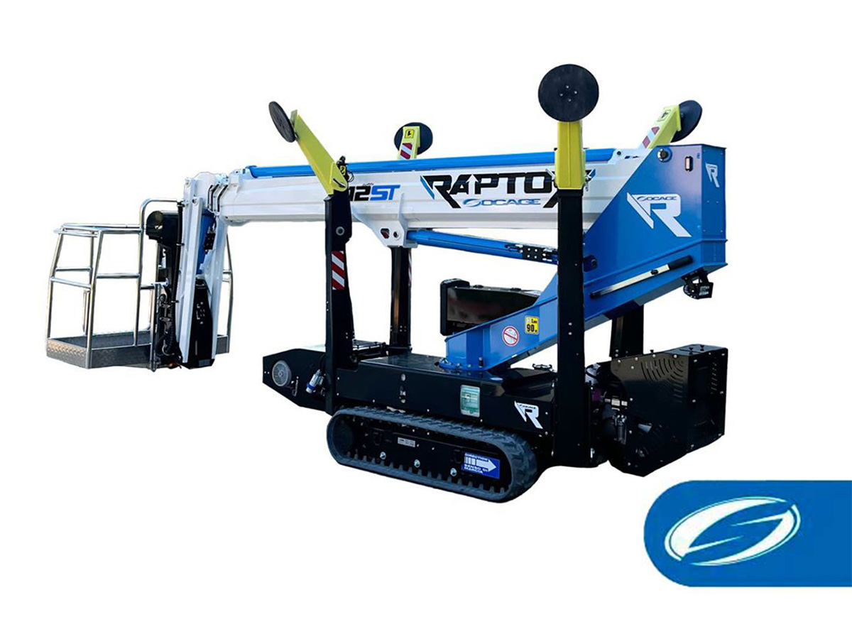 piattaforma cingolata telescopica 12st