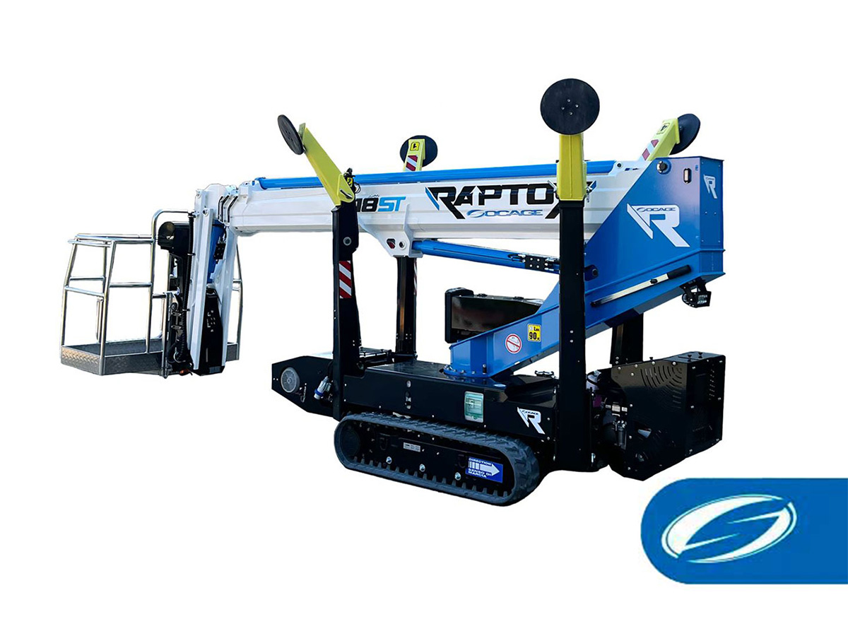 Piattaforma ragno telescopica Raptor 15ST